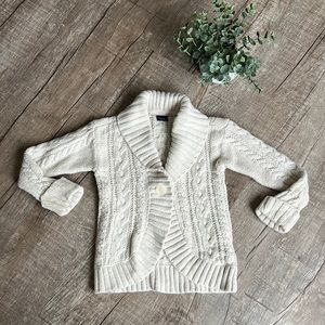 Baby gap GIRLS knit cardigan size 4T